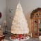 9ft. Pre-Lit White Artificial Christmas Tree, Clear LED Lights
